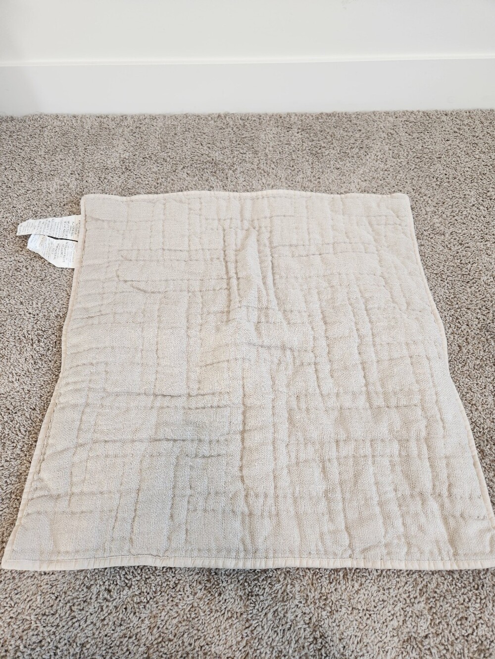 Pottery Barn Quilted Euro Sham 26x26